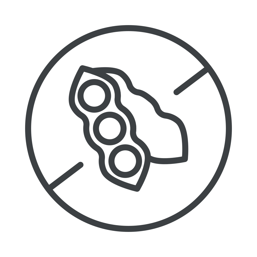 Icon indicating this product is soy free