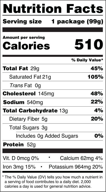 Nutrition Facts