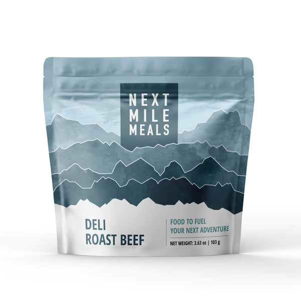 Deli Roast Beef - Healthy Backpacking Meals – Next Mile Meals